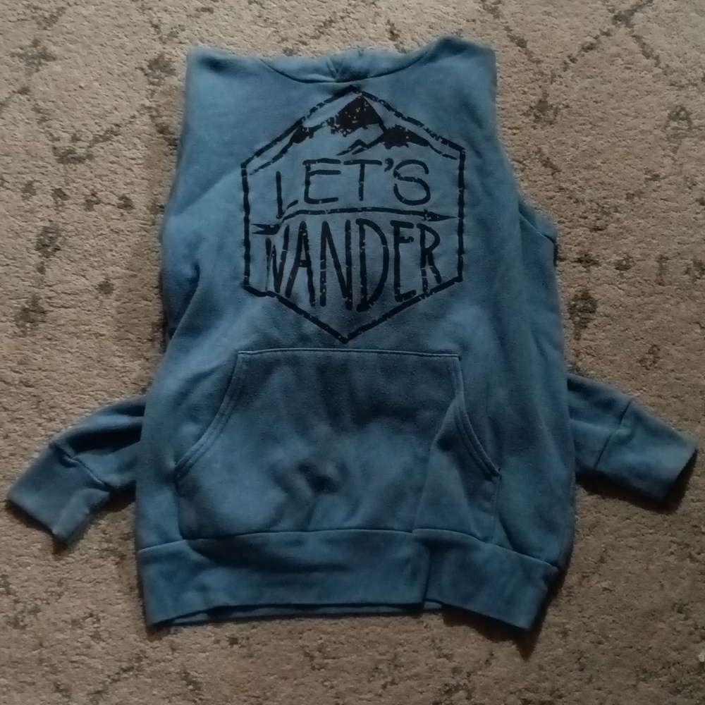 Blue sweater